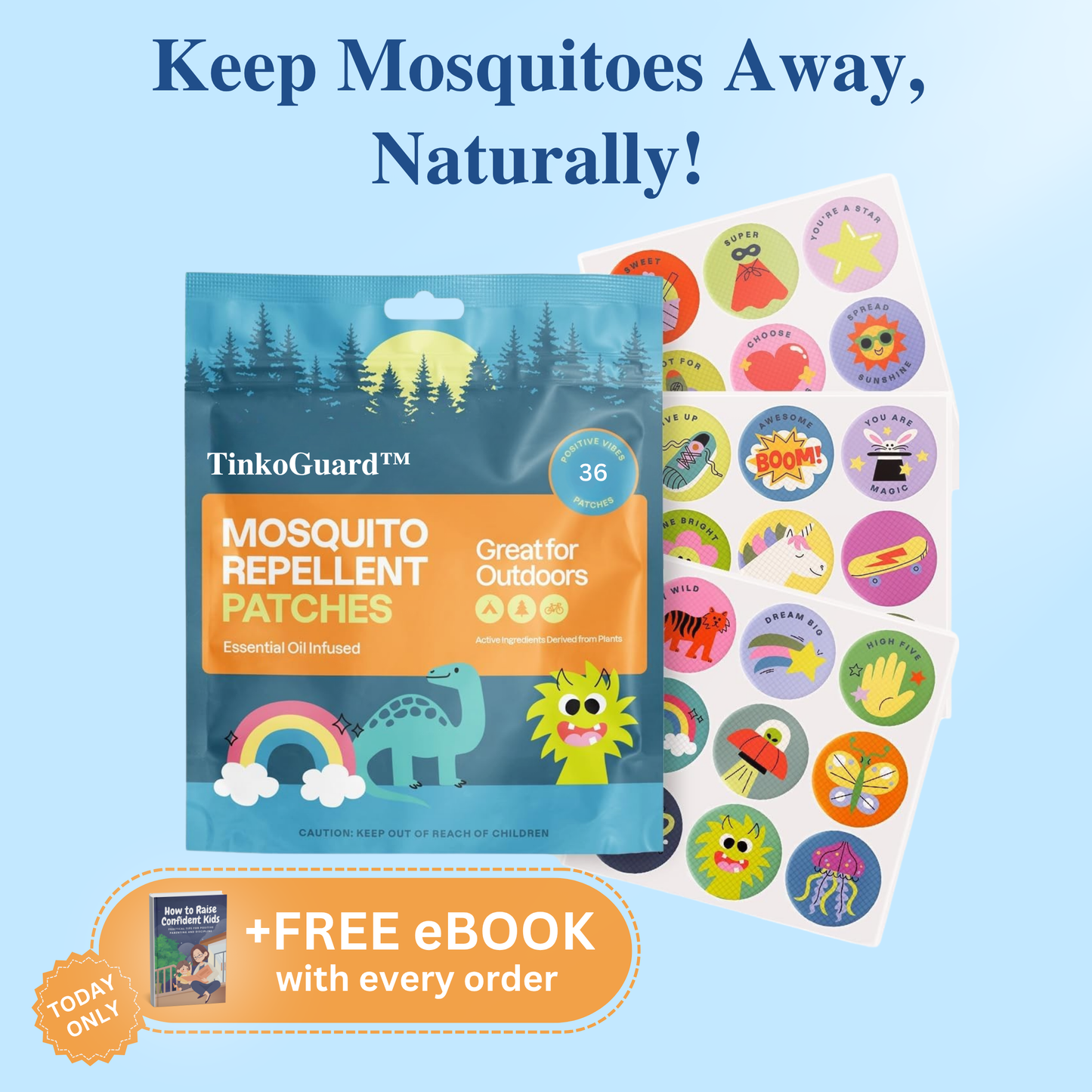 TinkoGuard™ - Mosquito Repellent Patches [Free Today]